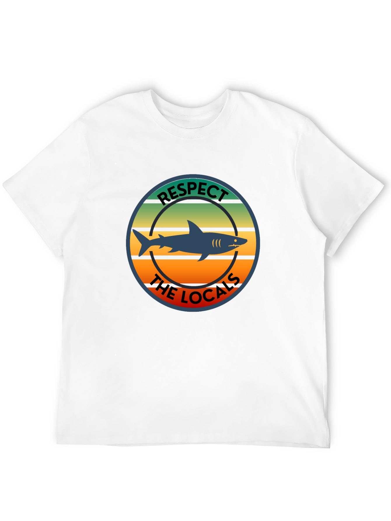 Respect The Locals Shark T-Shirt