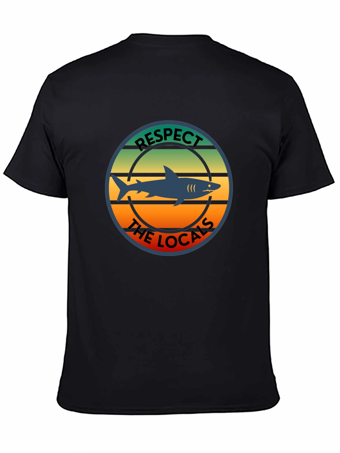 Respect The Locals Shark T-Shirt