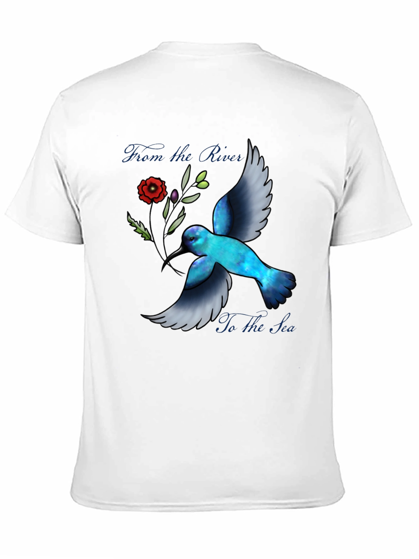 Hummingbird River to Sea Graphic T-Shirt