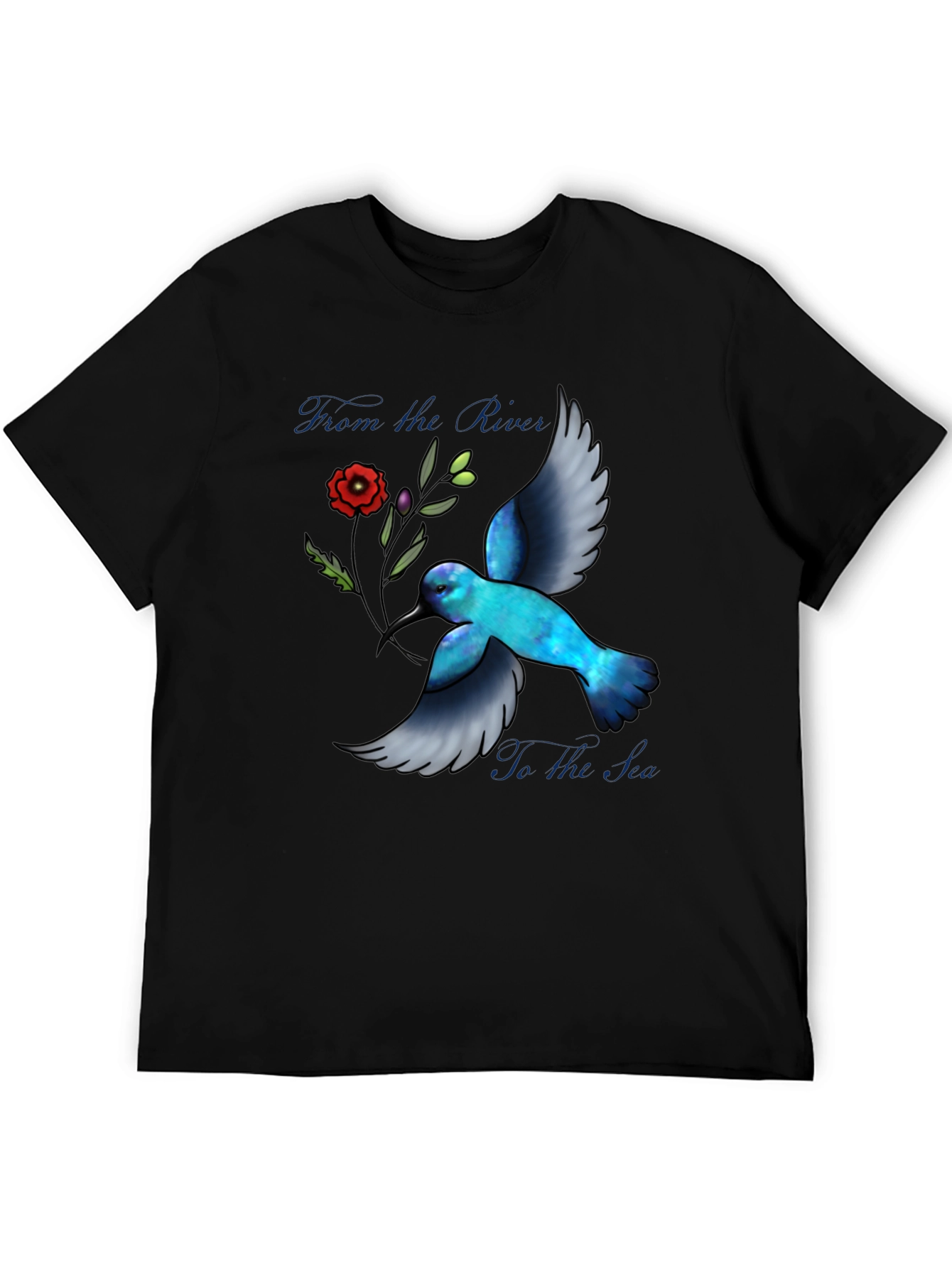 Hummingbird River to Sea Graphic T-Shirt