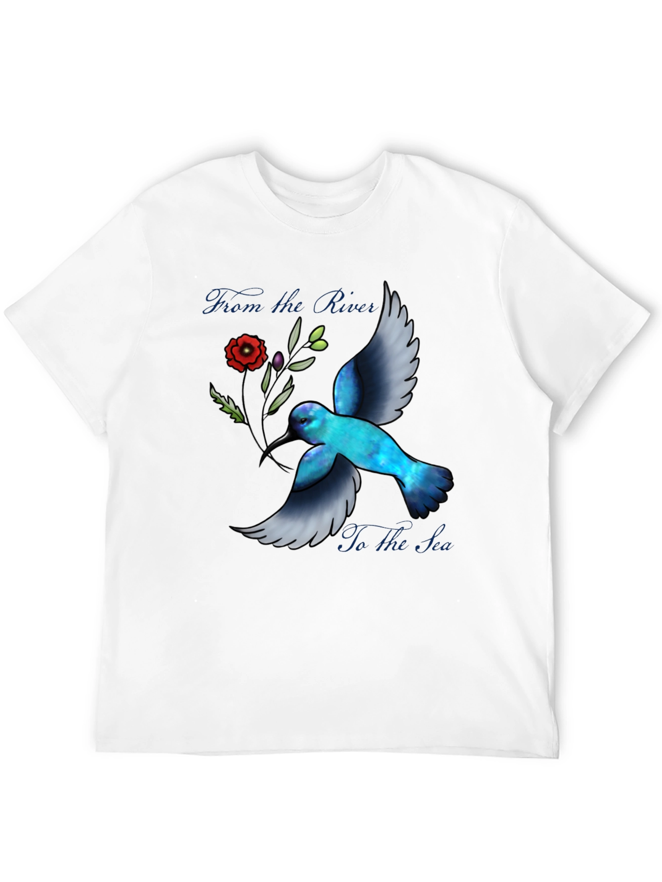 Hummingbird River to Sea Graphic T-Shirt