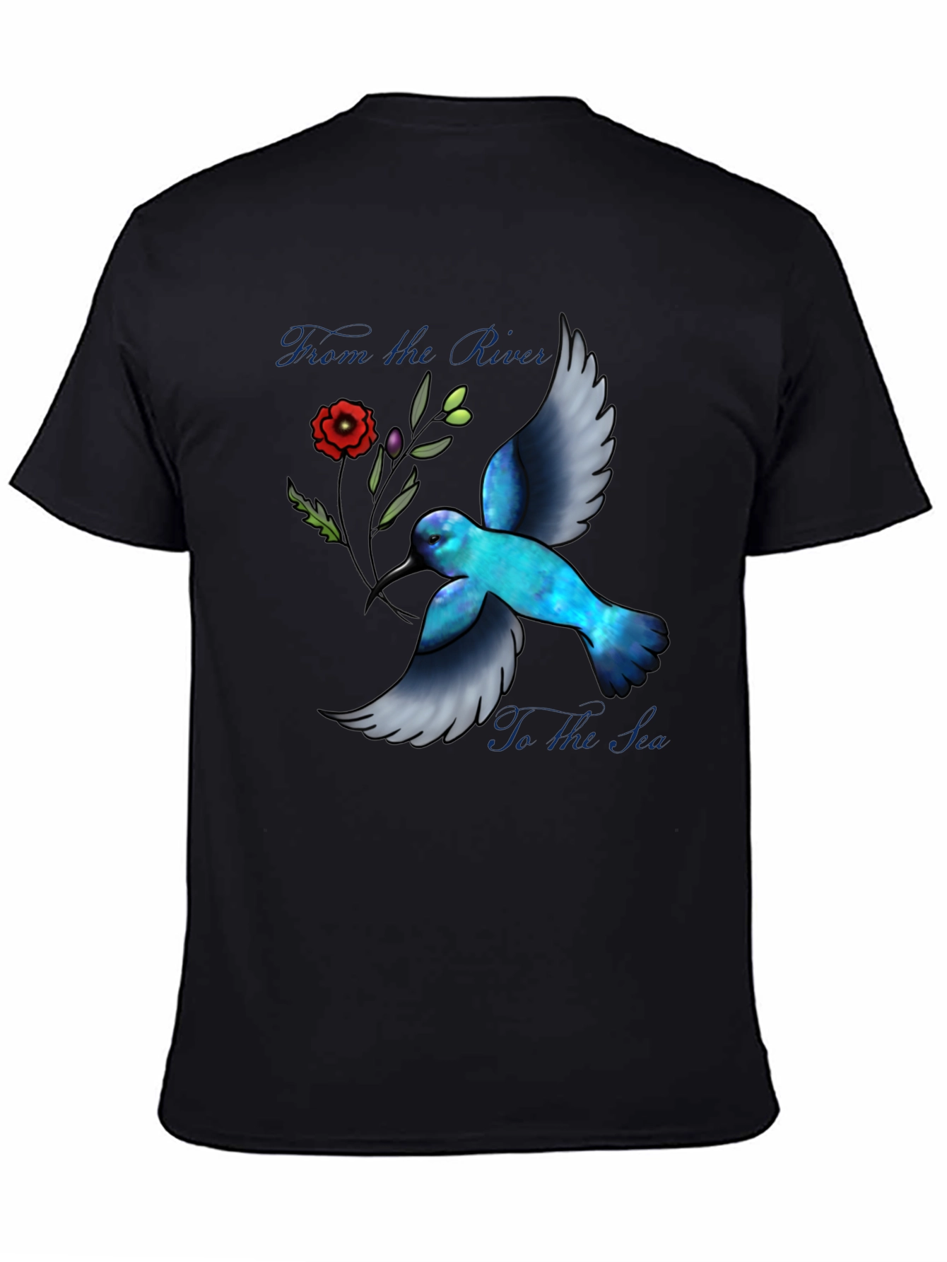Hummingbird River to Sea Graphic T-Shirt