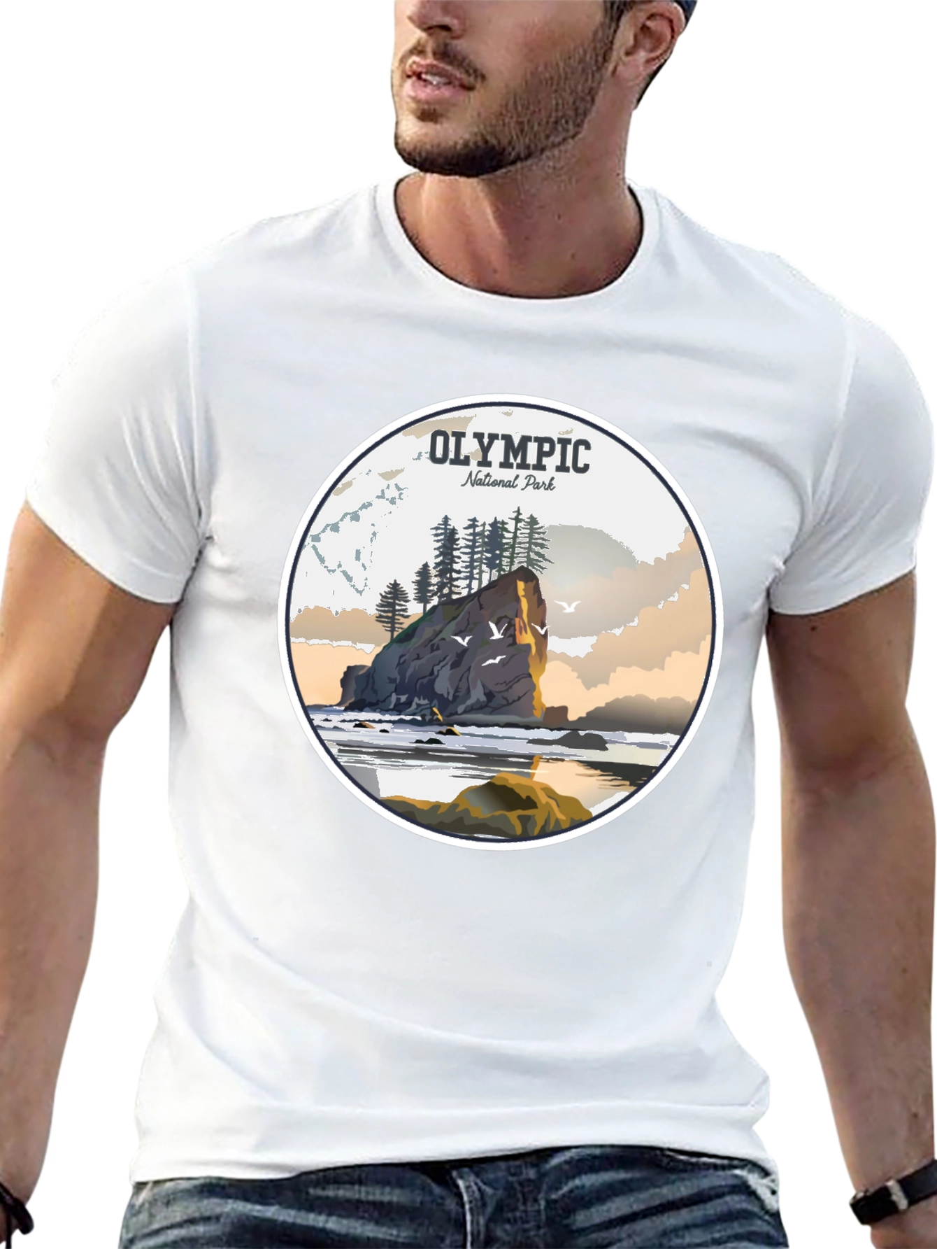 Olympic National Park Scenic T-Shirt
