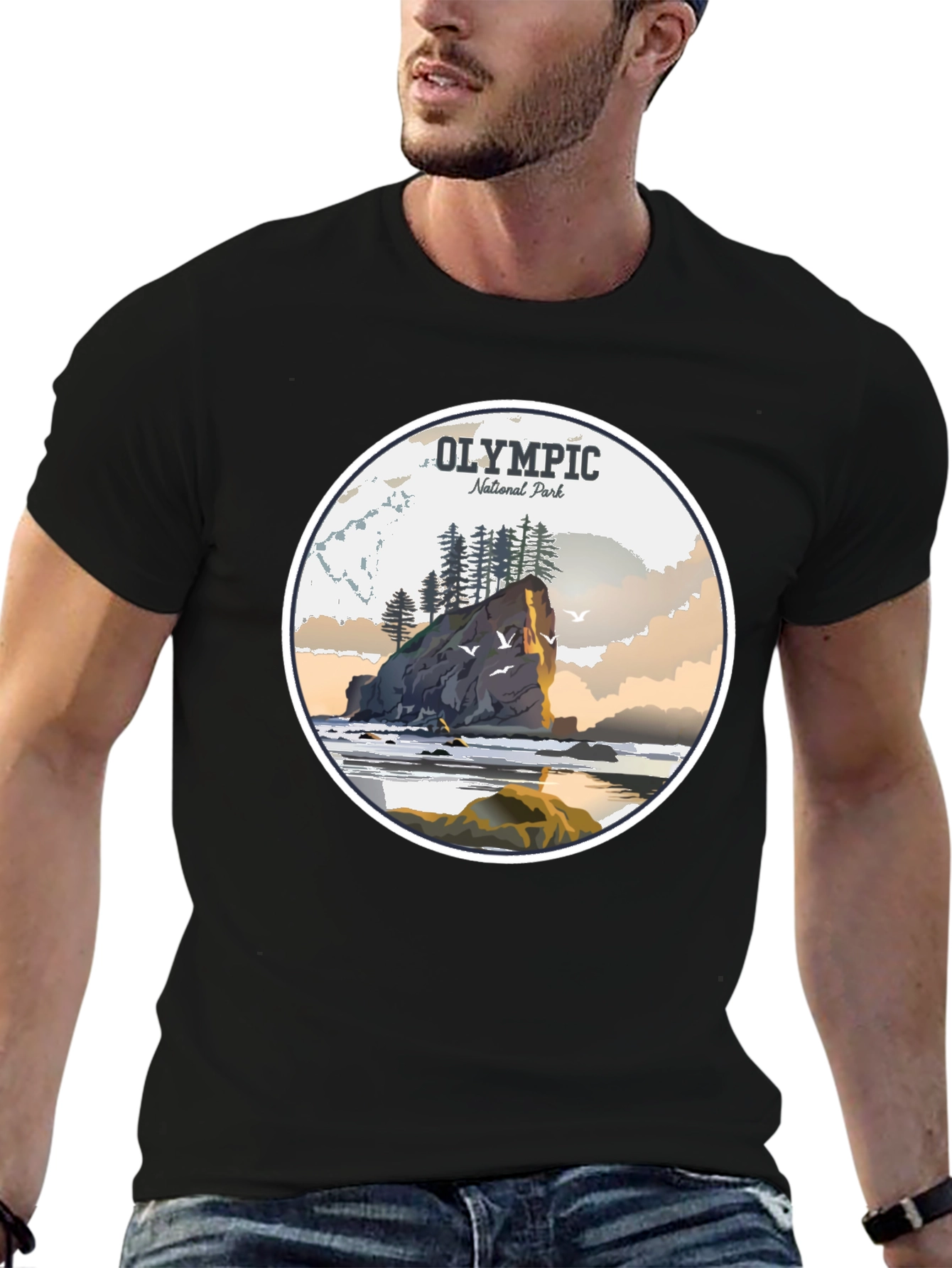 Olympic National Park Scenic T-Shirt