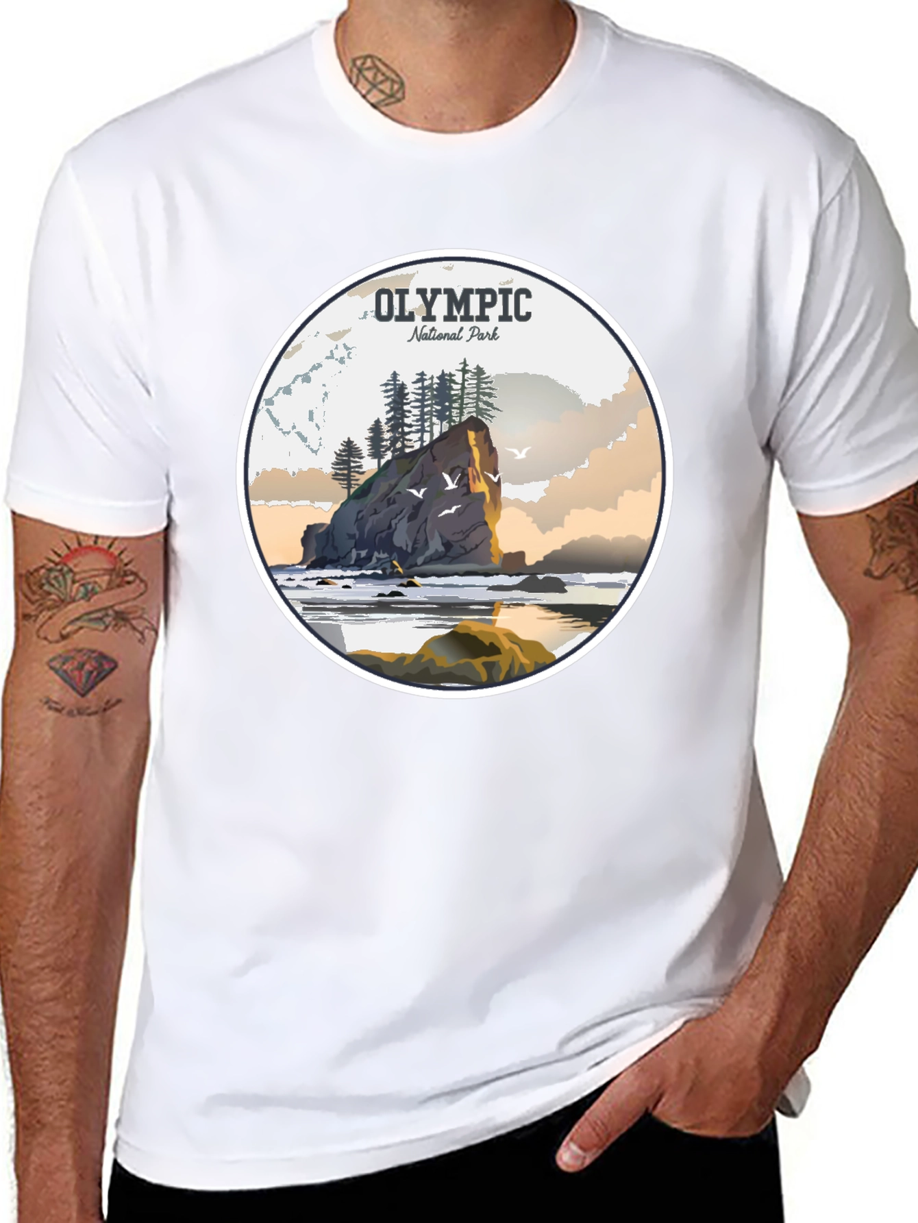 Olympic National Park Scenic T-Shirt