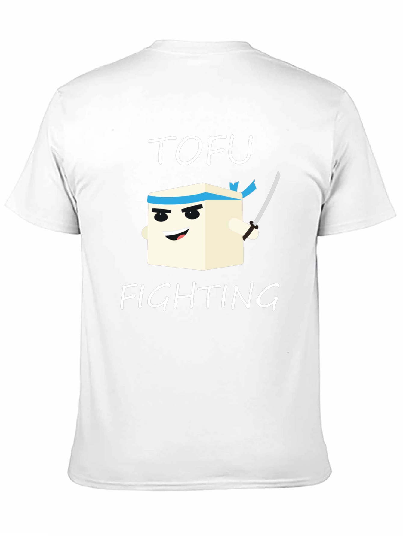 Tofu Fighting T-Shirt - Black Graphic Tee