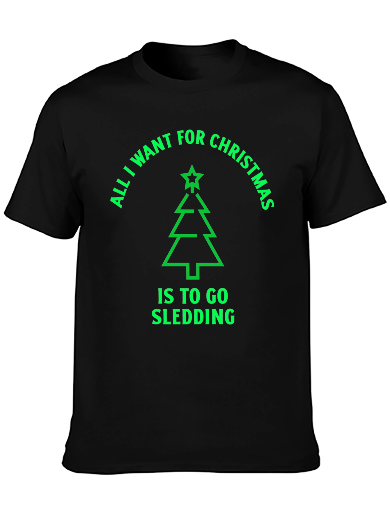 Christmas Sledding T-Shirt