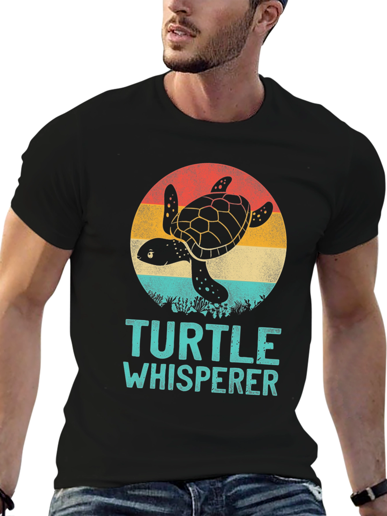 Turtle Whisperer Graphic Tee - Ocean Lover T-Shirt