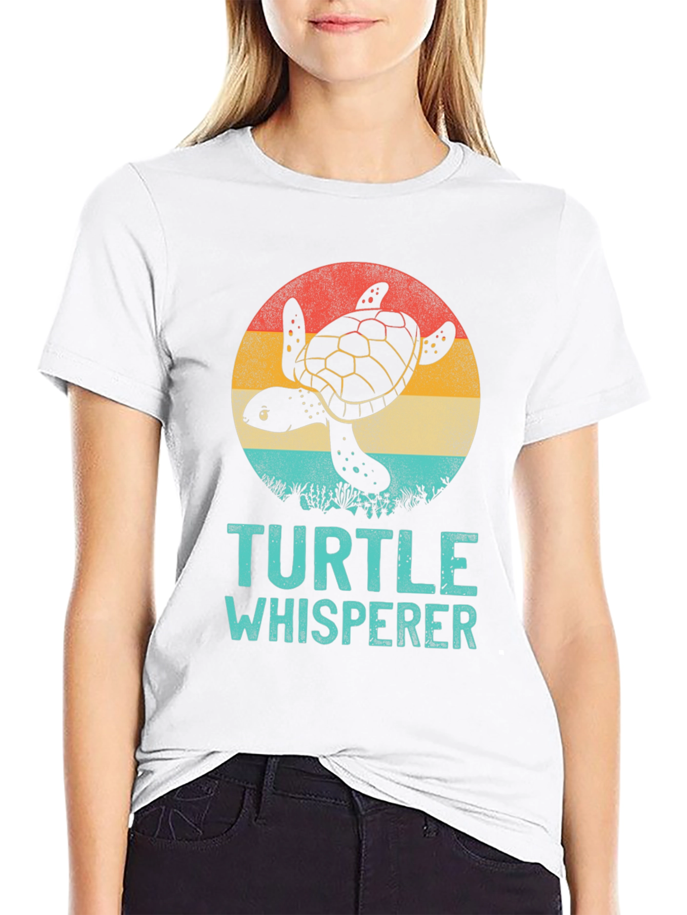 Turtle Whisperer Graphic Tee - Ocean Lover T-Shirt