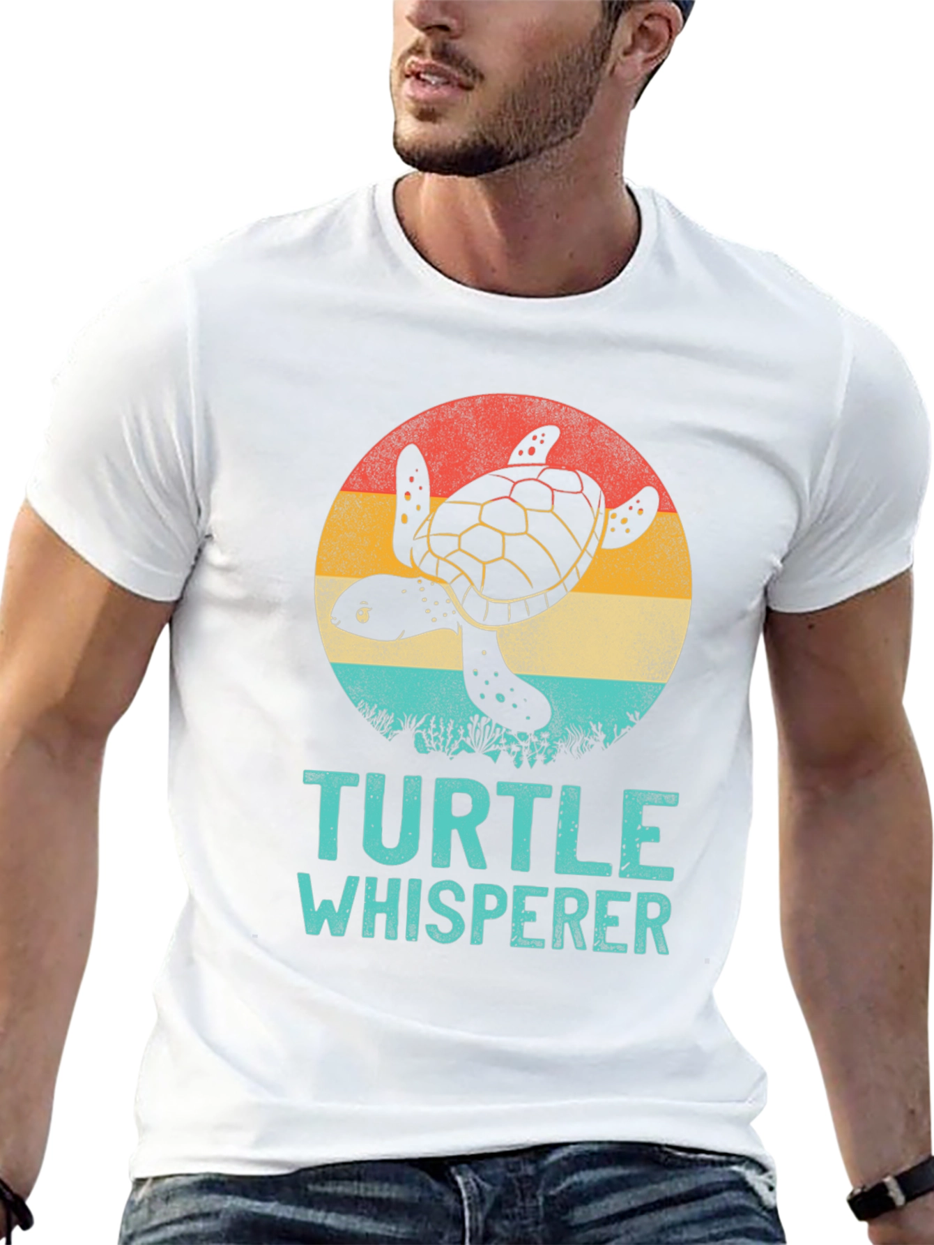 Turtle Whisperer Graphic Tee - Ocean Lover T-Shirt