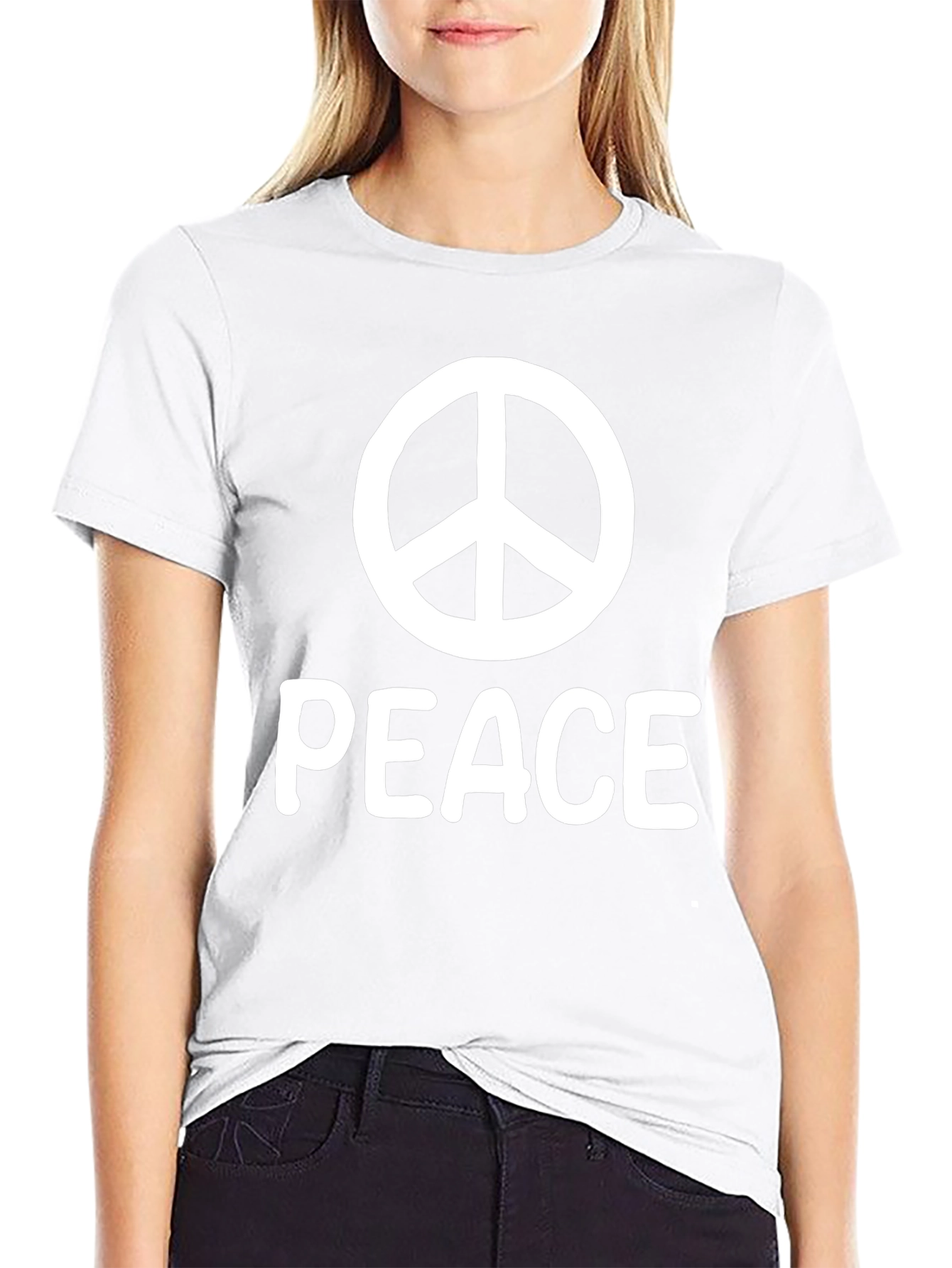 Peace Sign Graphic T-Shirt