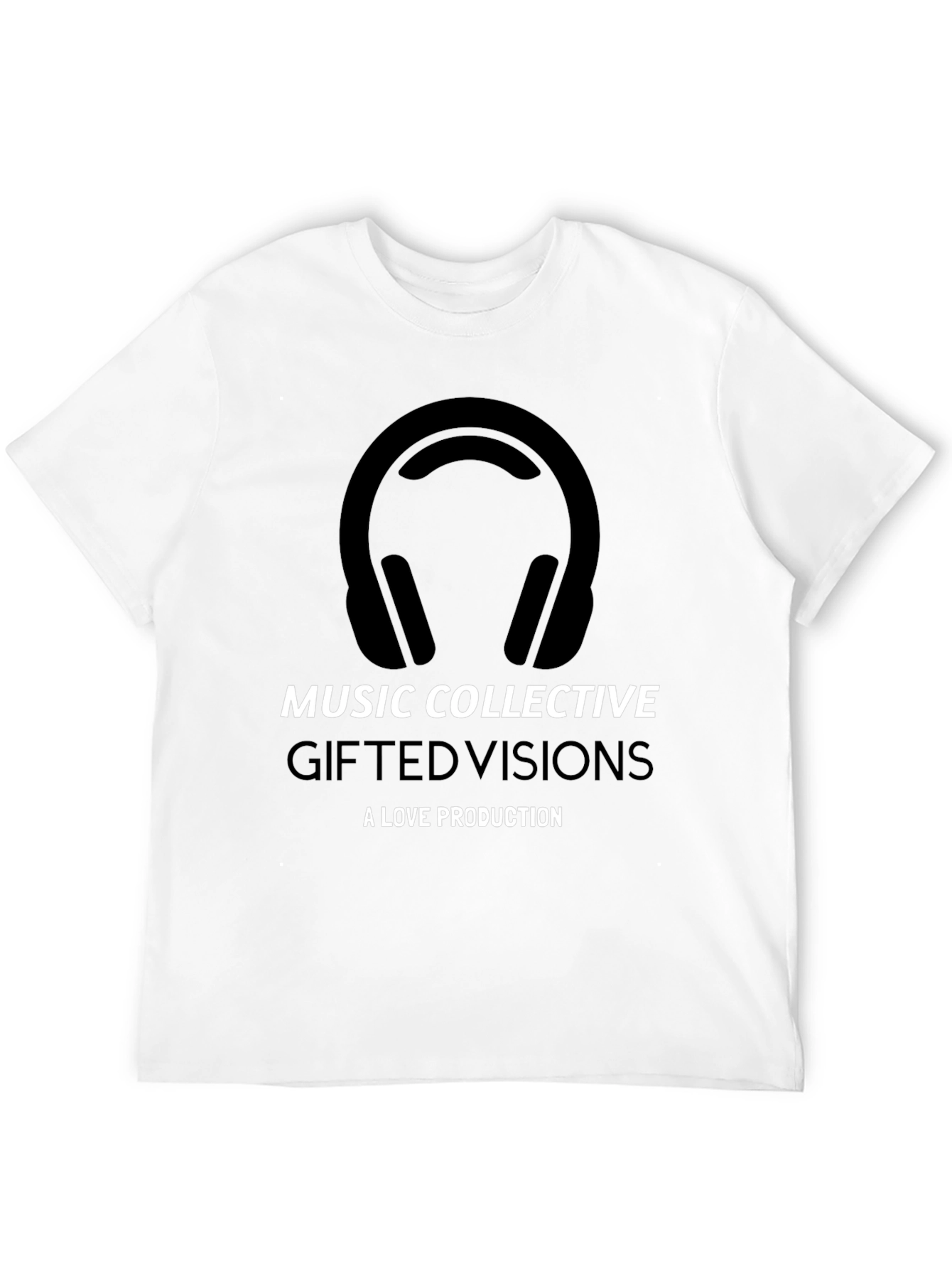 Music Collective Graphic Black Tee
