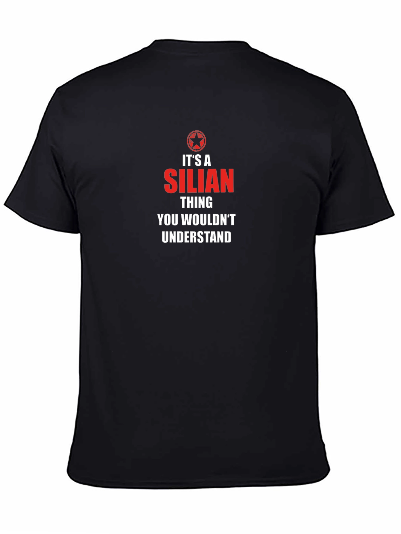 Its a Silian Thing T-Shirt - Black