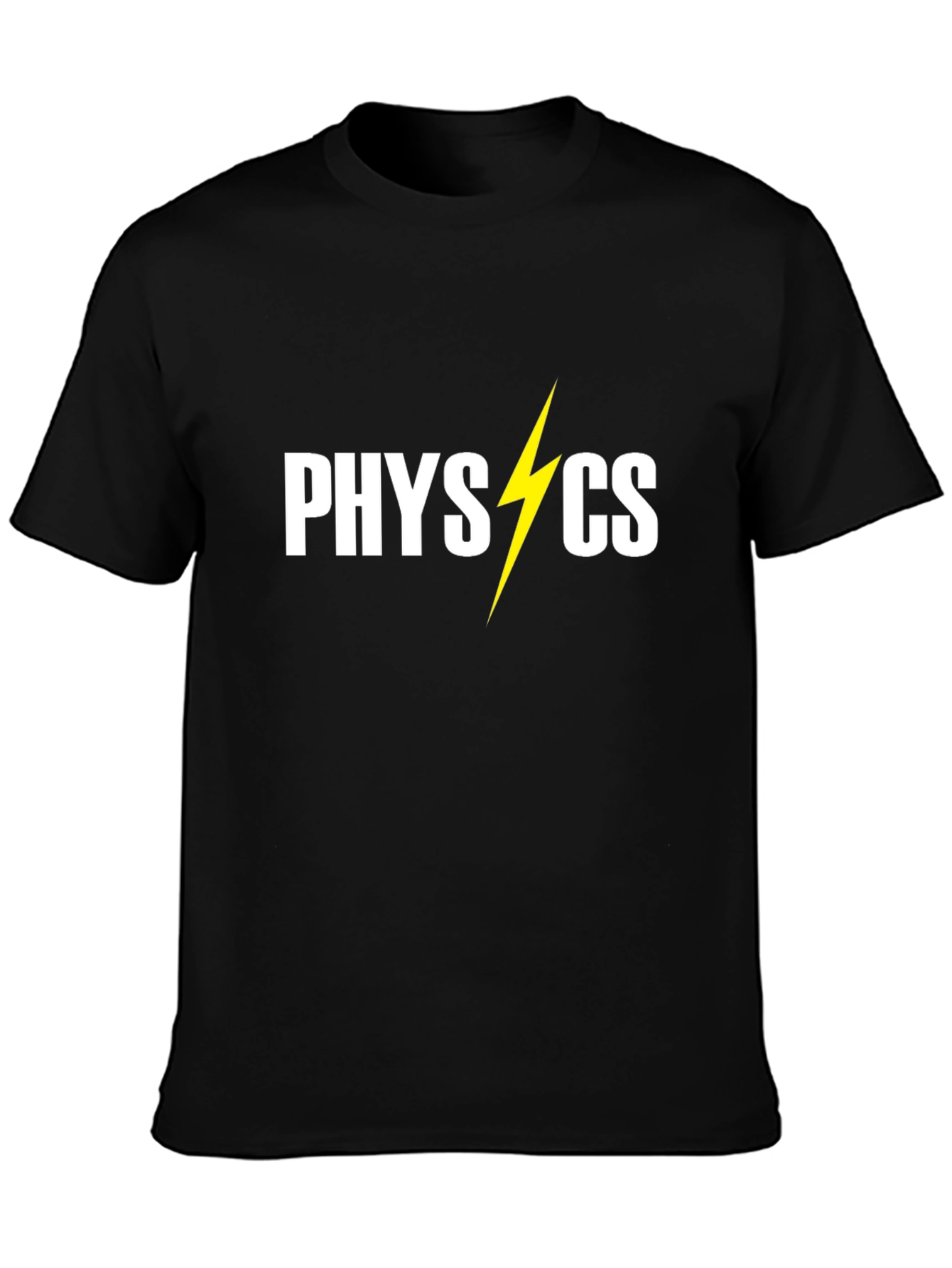Physics Lightning Bolt Graphic Tee - Science T-Shirt