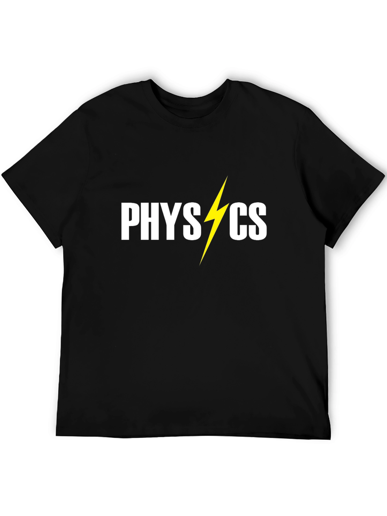Physics Lightning Bolt Graphic Tee - Science T-Shirt