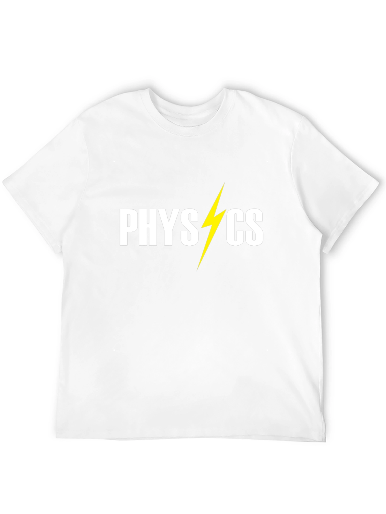 Physics Lightning Bolt Graphic Tee - Science T-Shirt