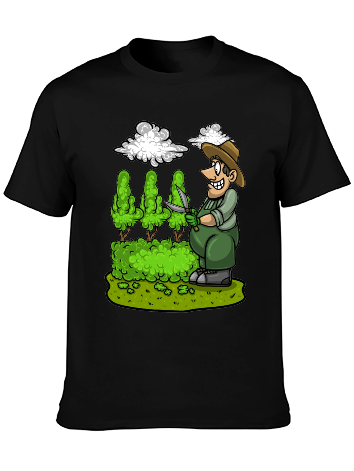 Gardener Cartoon Graphic Tee