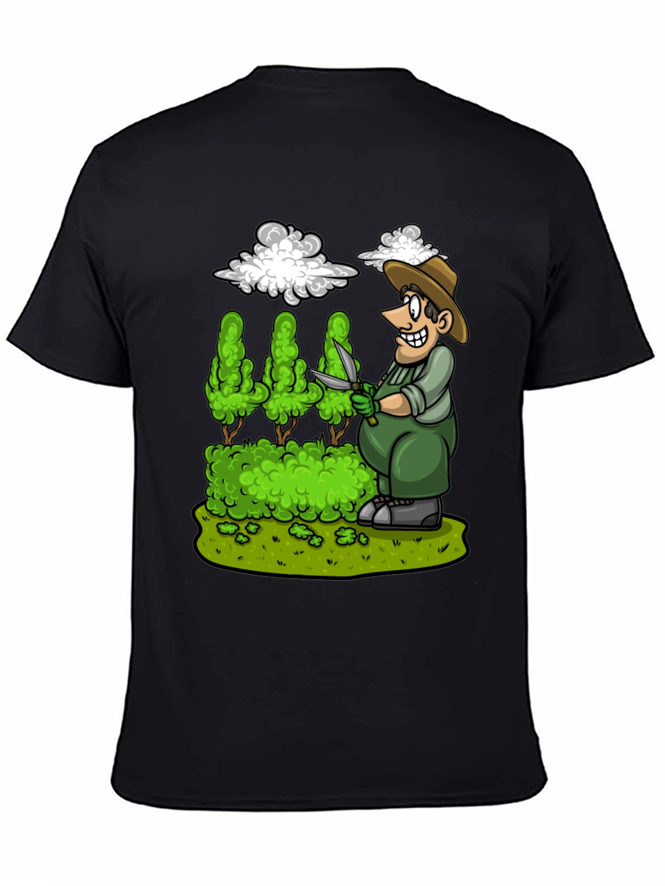 Gardener Cartoon Graphic Tee