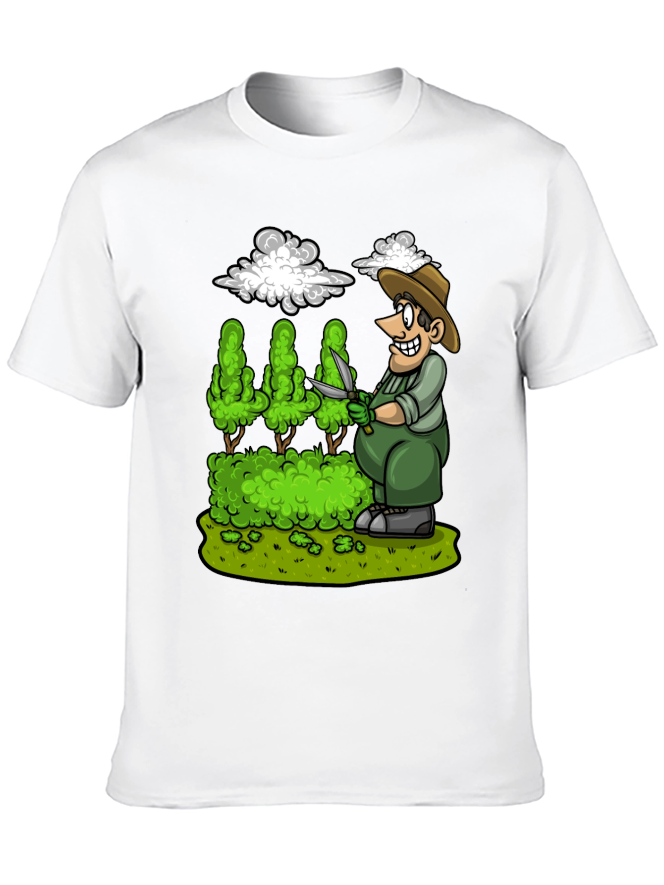 Gardener Cartoon Graphic Tee