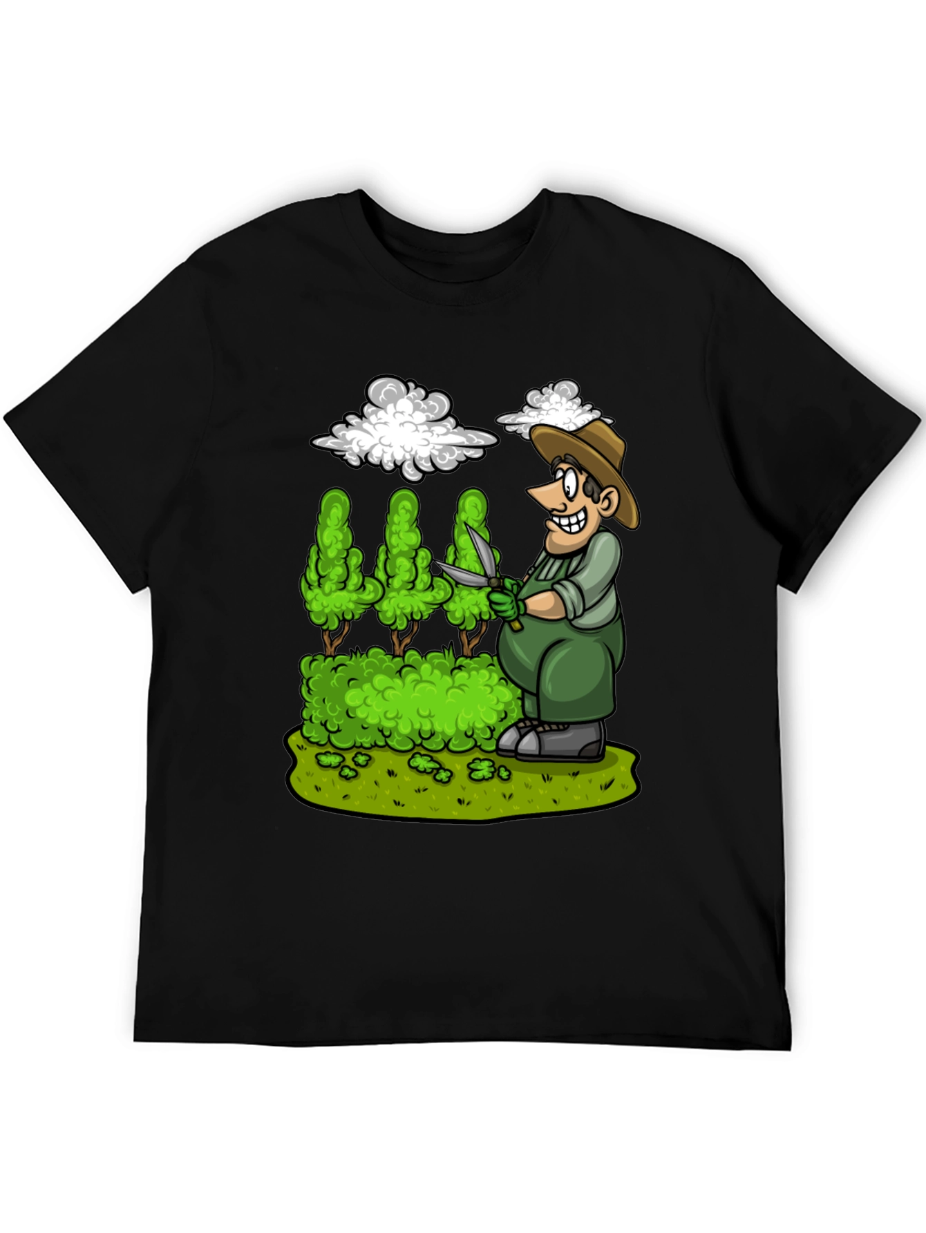 Gardener Cartoon Graphic Tee