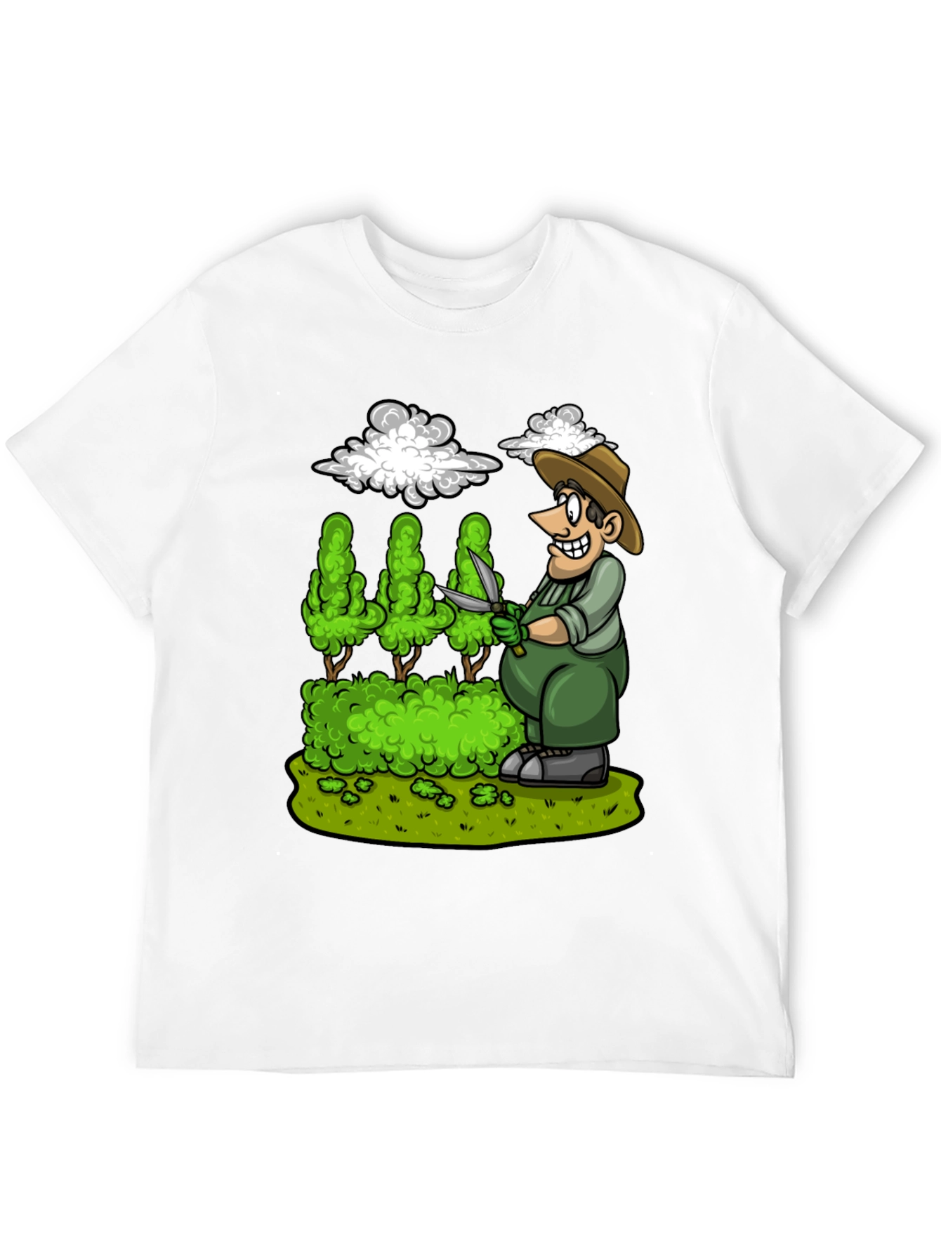 Gardener Cartoon Graphic Tee