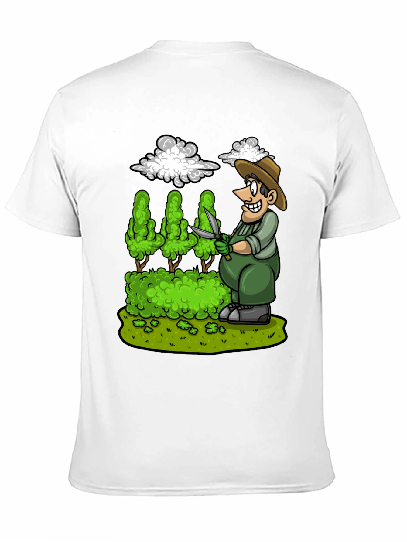 Gardener Cartoon Graphic Tee