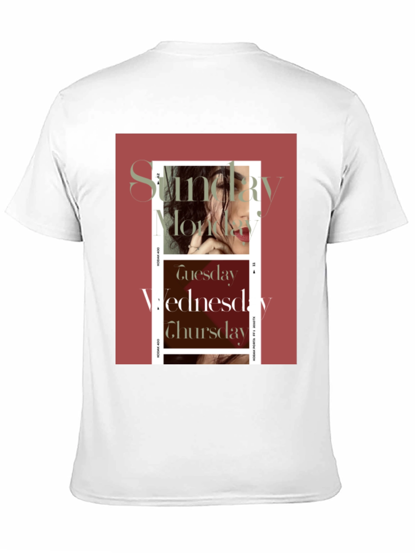 Retro Days of the Week Graphic Tee
