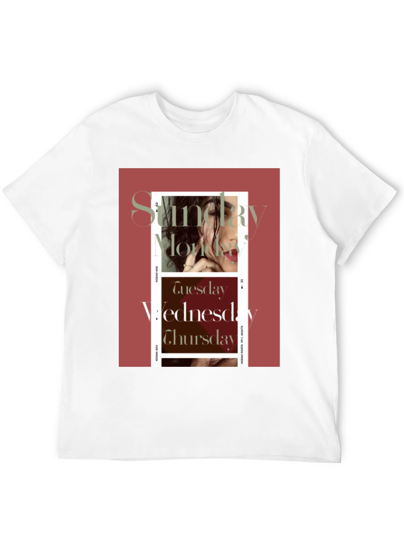 Retro Days of the Week Graphic Tee