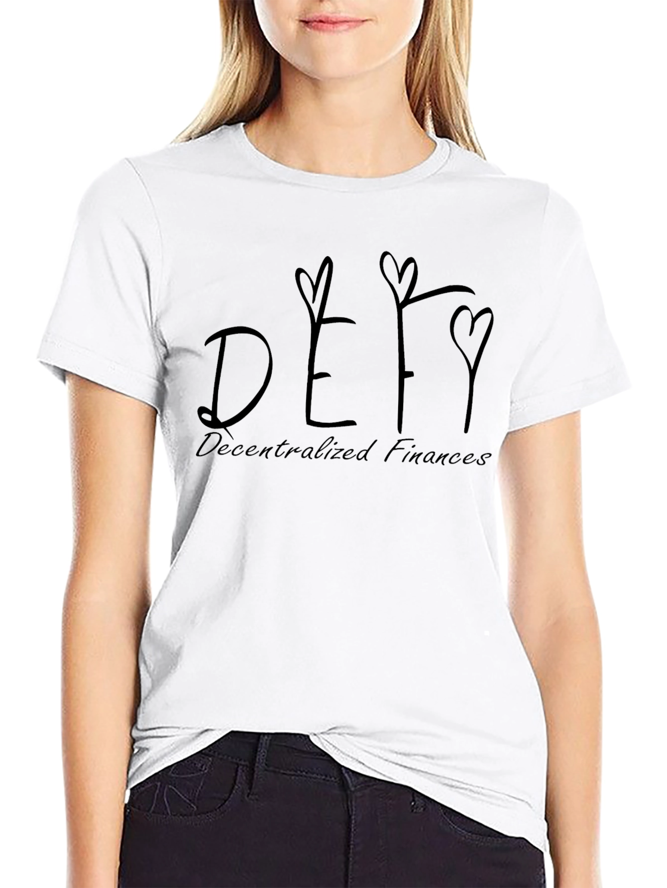 DeFi Heart T-Shirt - Decentralized Finance Tee