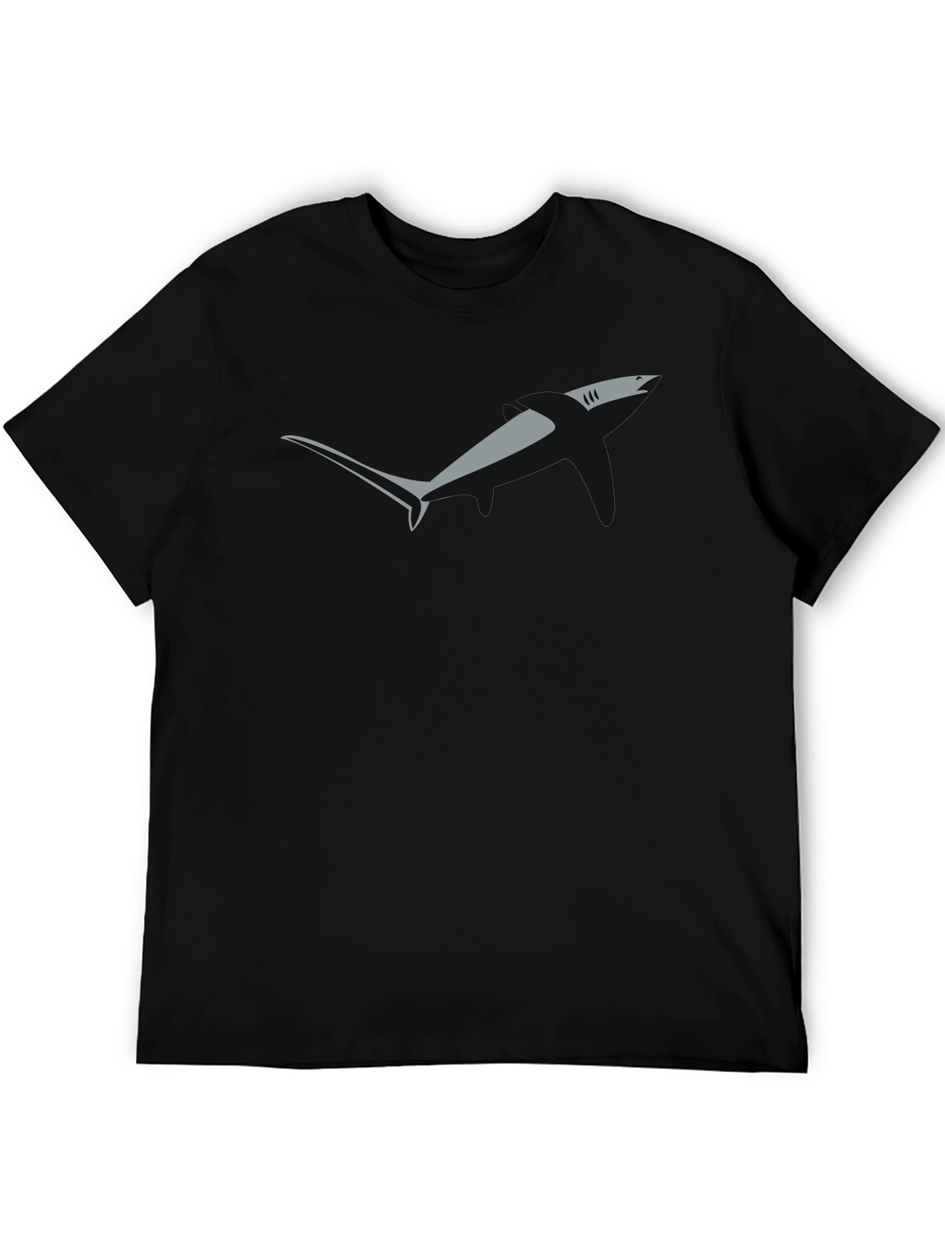 Shark Fin Graphic Tee - Modern Menswear
