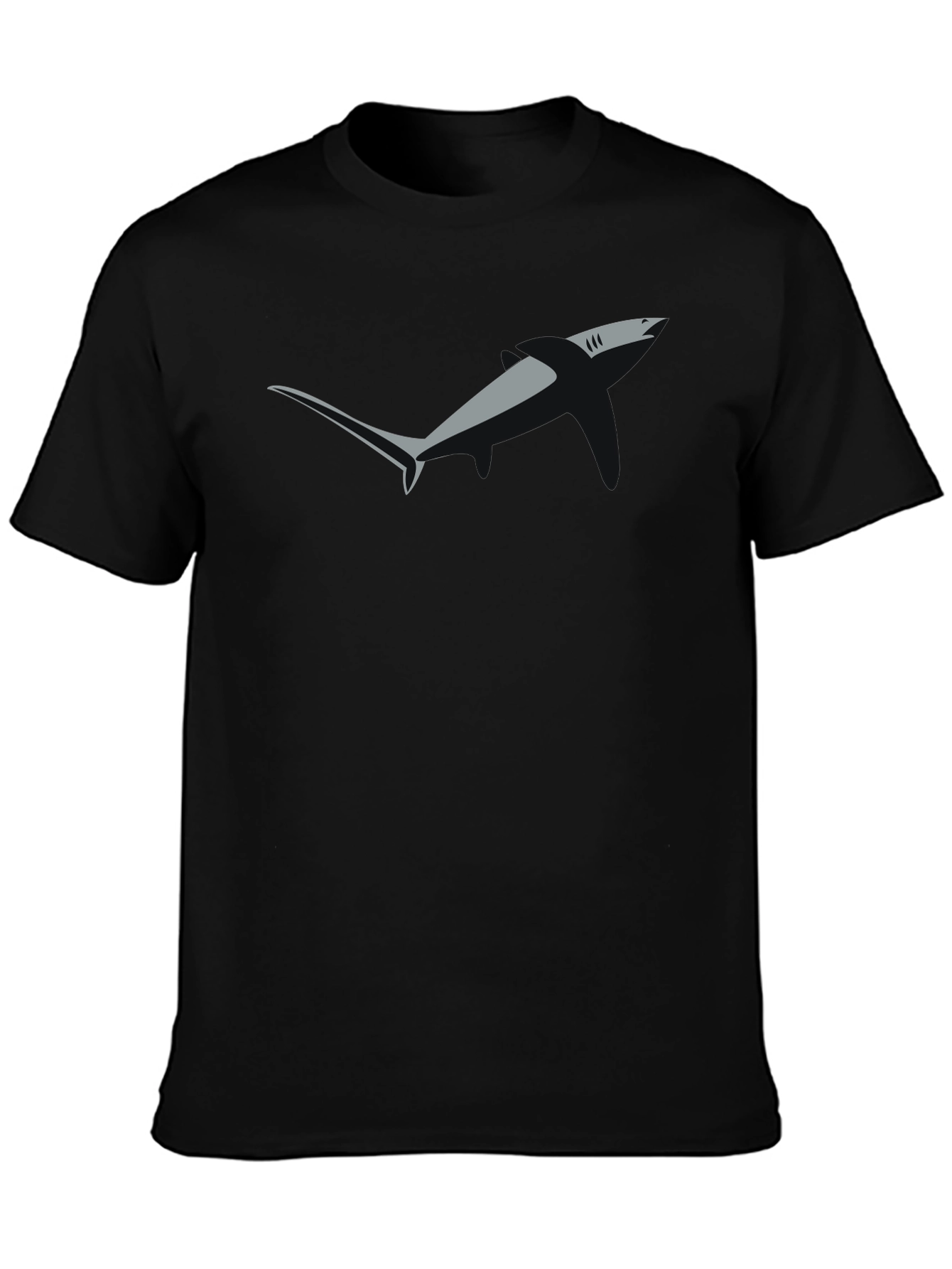 Shark Fin Graphic Tee - Modern Menswear