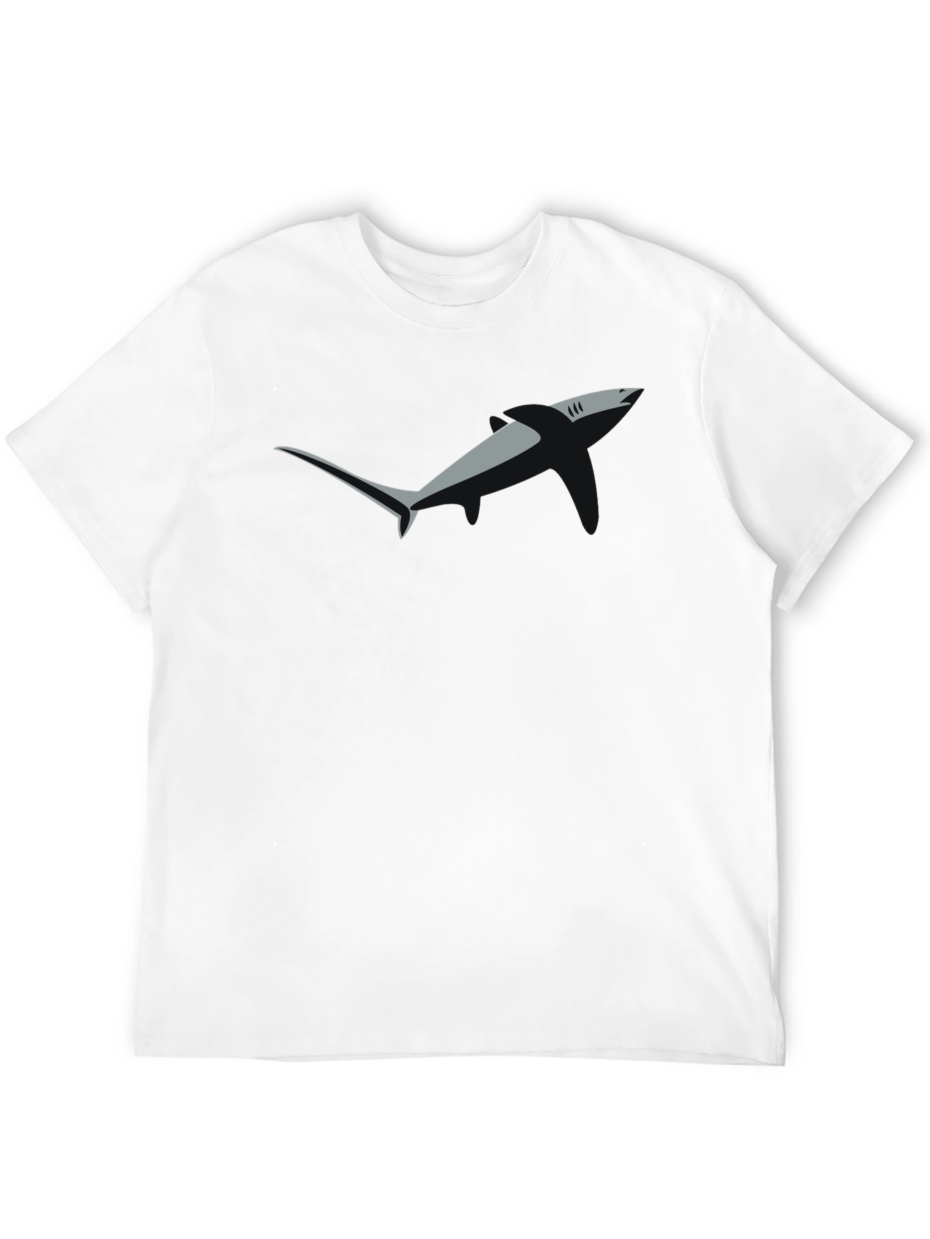 Shark Fin Graphic Tee - Modern Menswear
