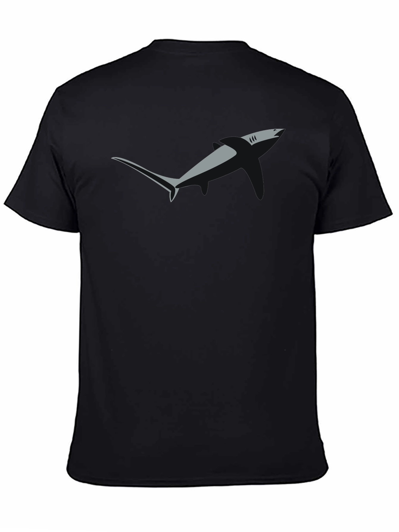 Shark Fin Graphic Tee - Modern Menswear