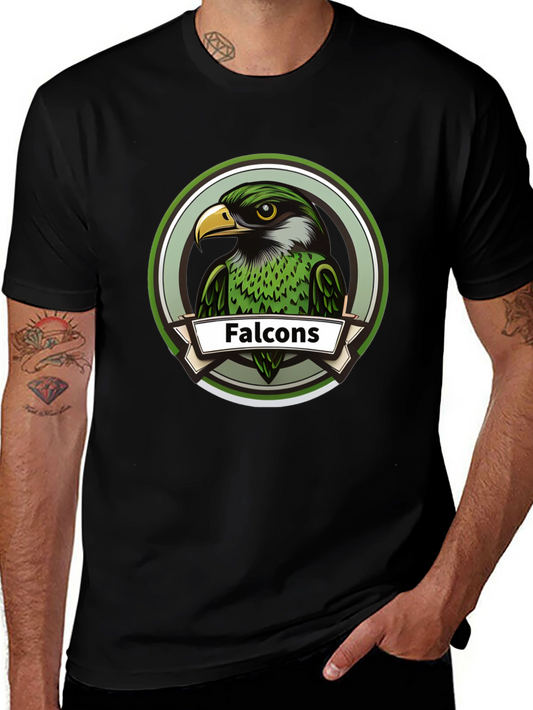 Falcons Graphic Tee - Bold Bird Design