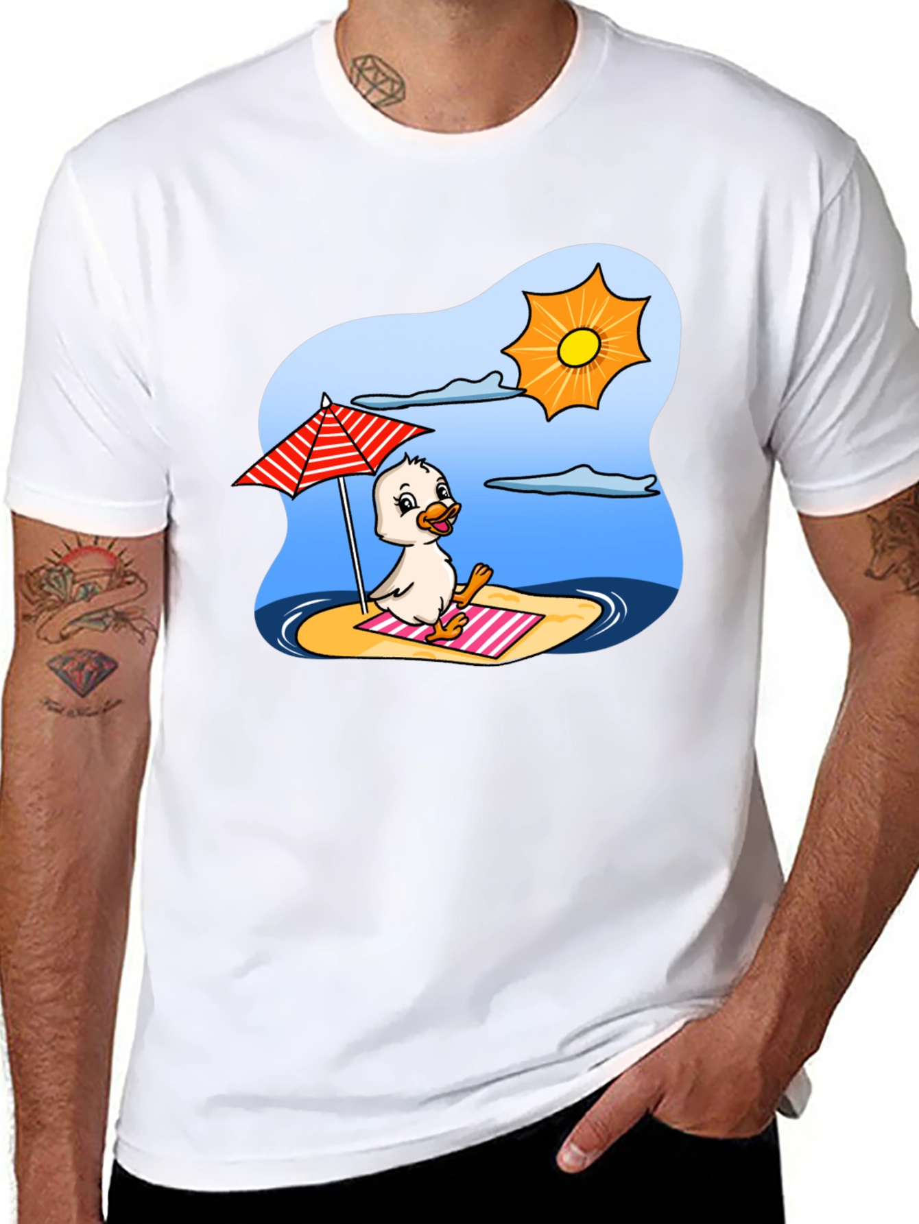 Duck on Vacation T-Shirt