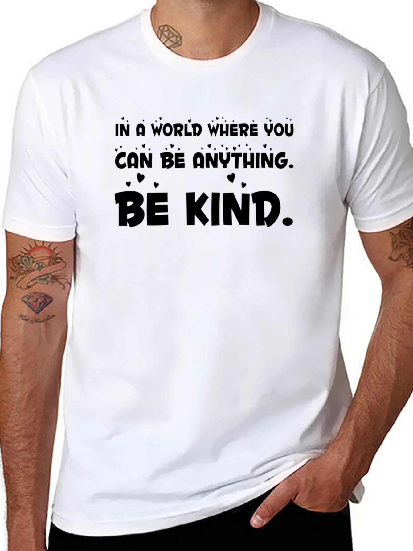 Be Kind Graphic T-Shirt - Soft Cotton Blend