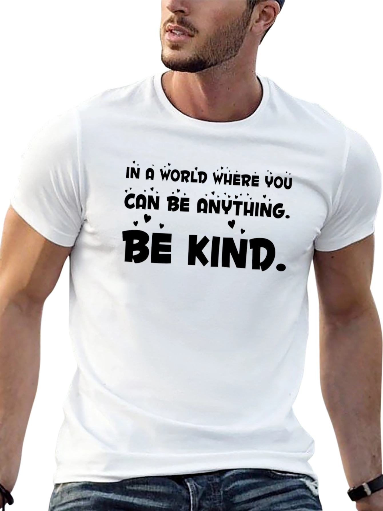 Be Kind Graphic T-Shirt - Soft Cotton Blend