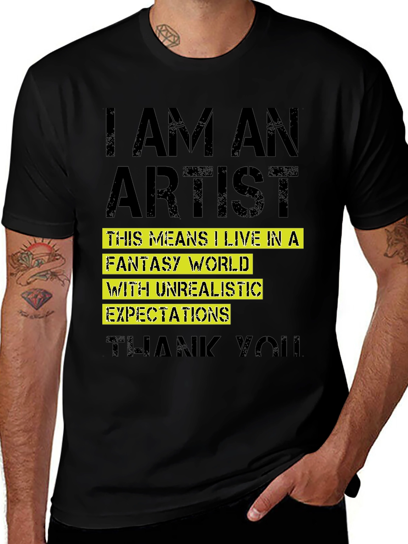 Artist Graphic Tee - Fantasy World Design