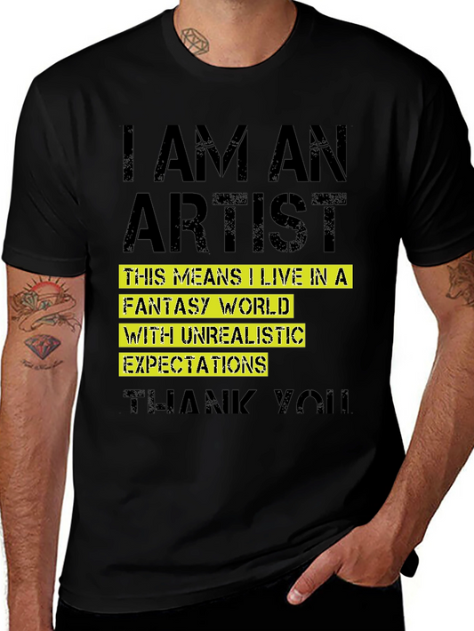 Artist Graphic Tee - Fantasy World Design