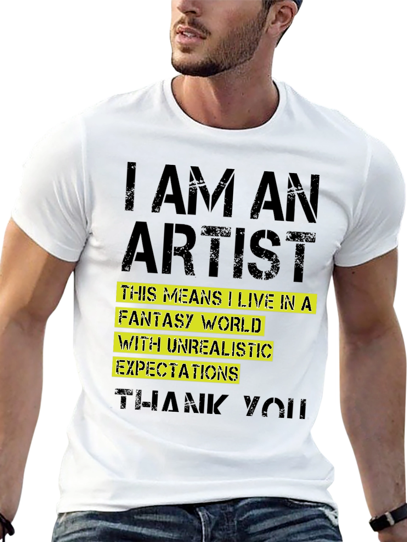 Artist Graphic Tee - Fantasy World Design