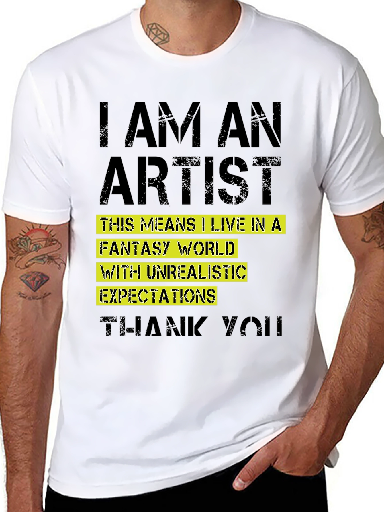 Artist Graphic Tee - Fantasy World Design