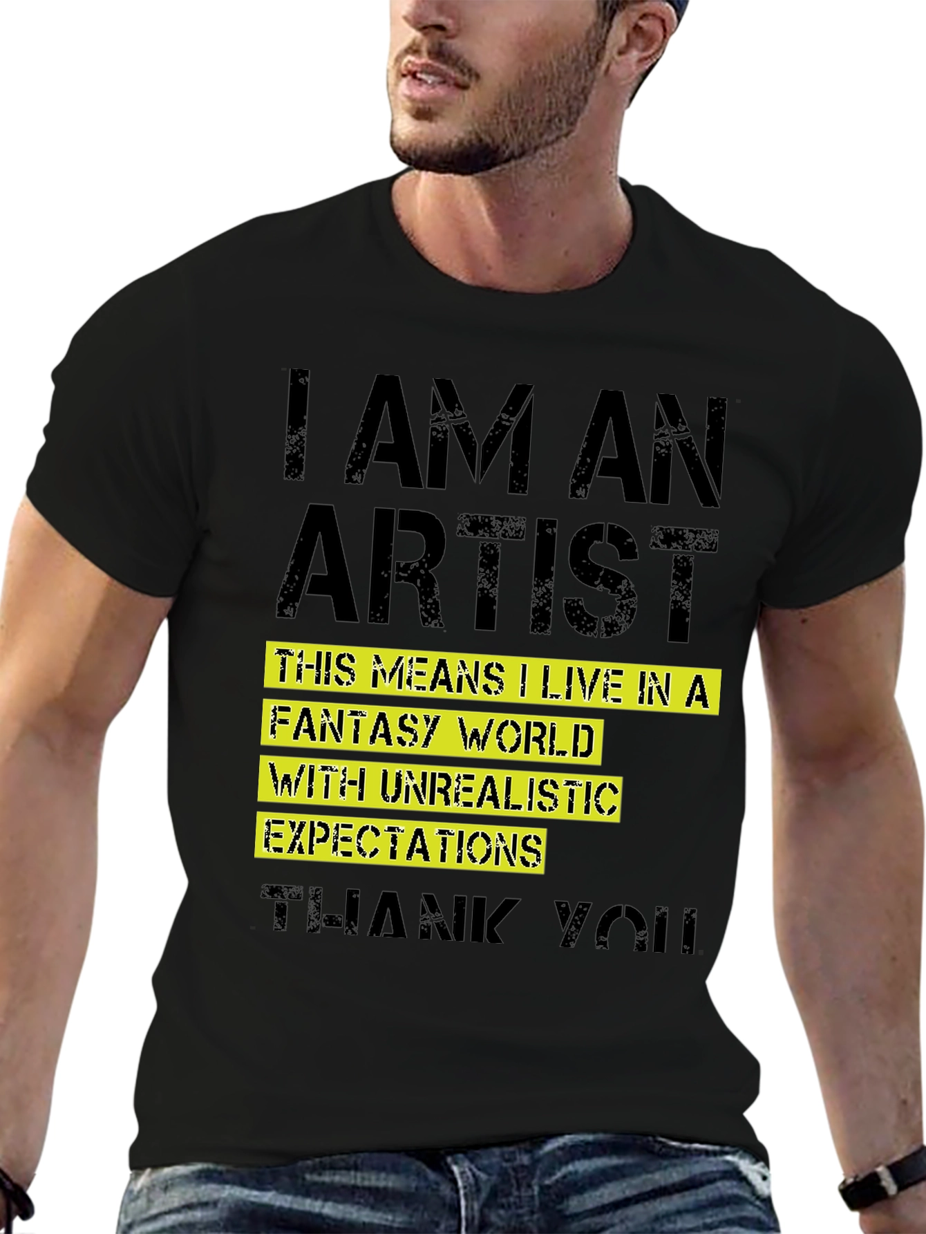 Artist Graphic Tee - Fantasy World Design