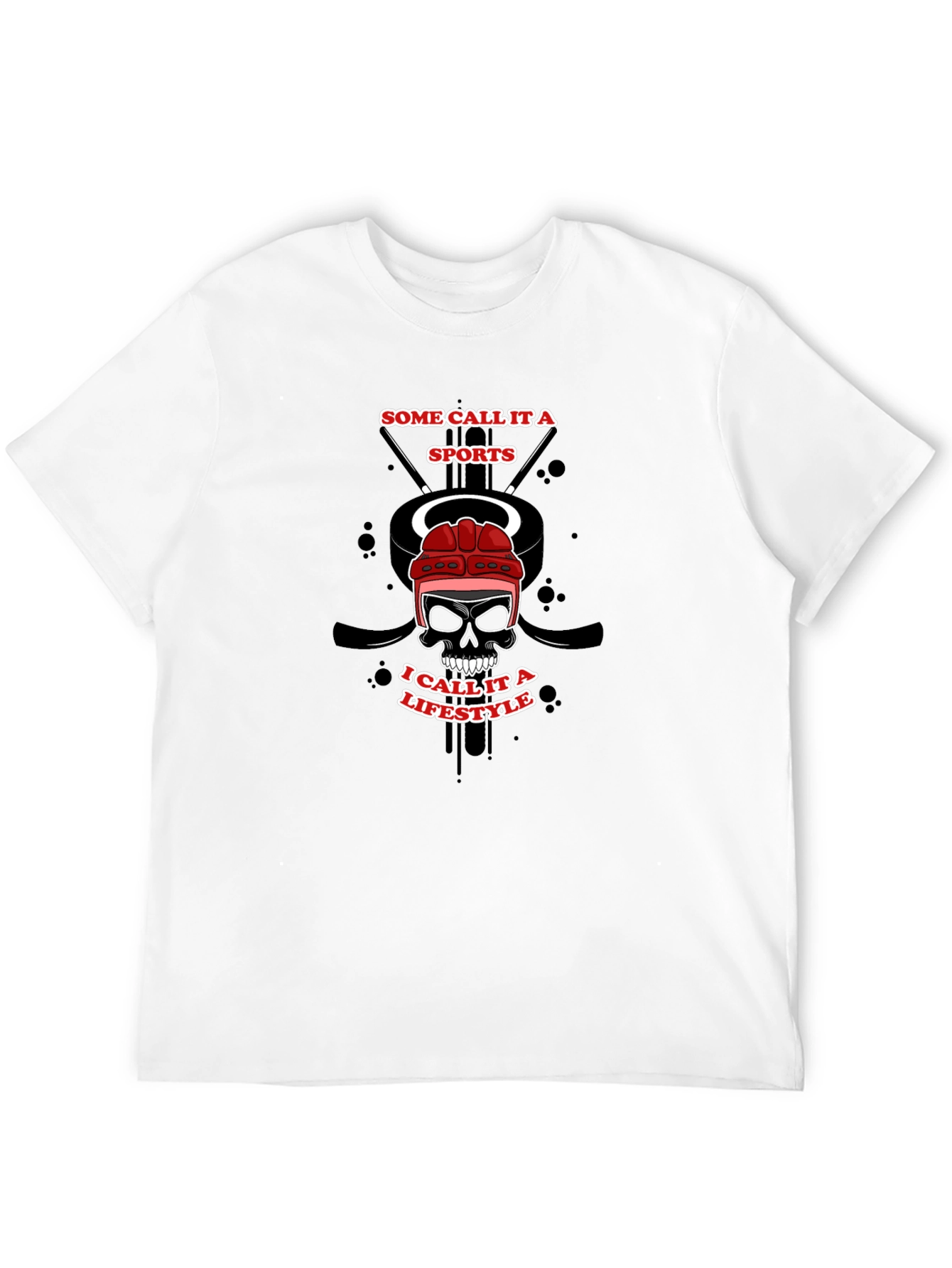 Hockey Lifestyle Graphic T-Shirt