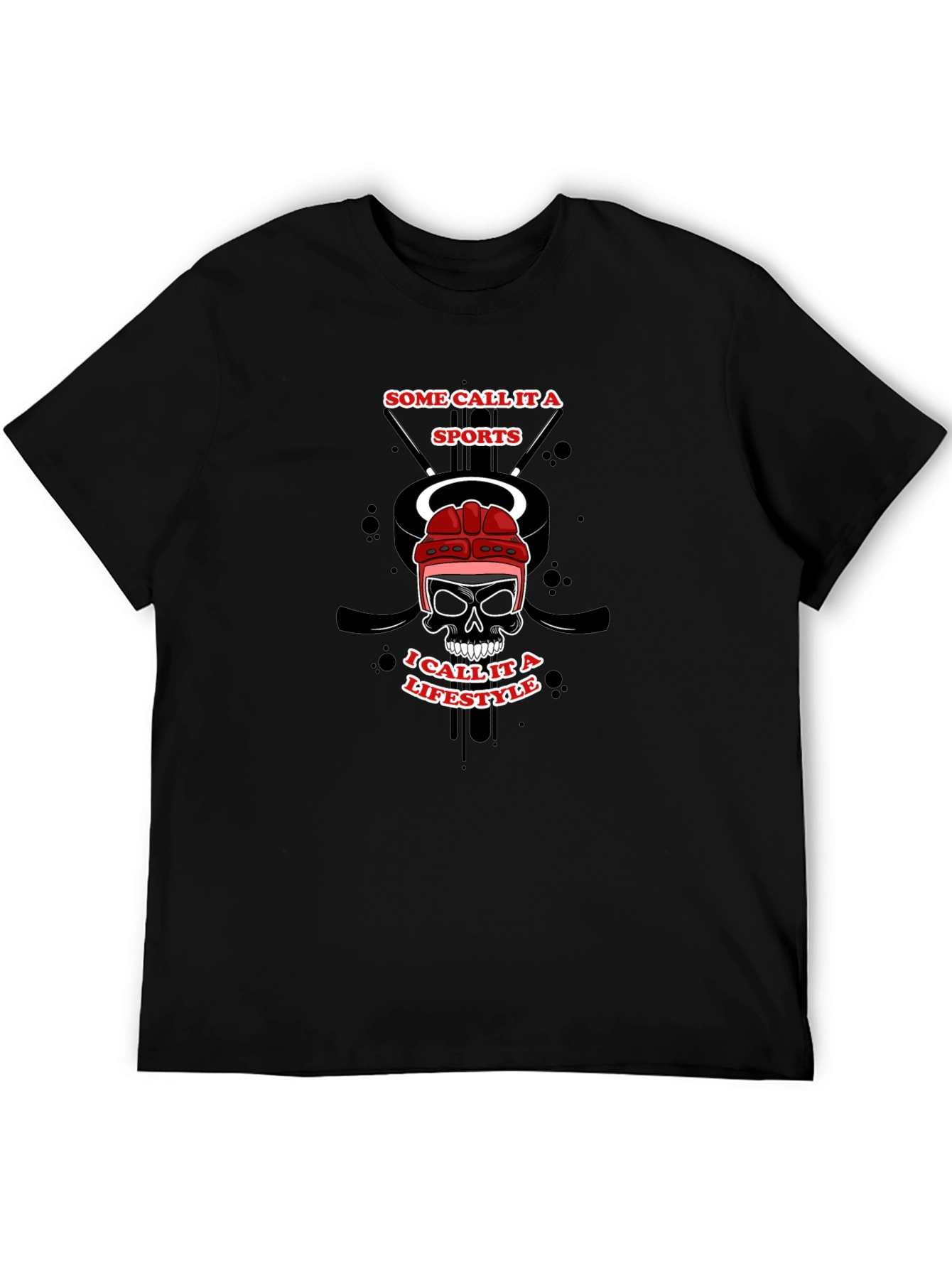 Hockey Lifestyle Graphic T-Shirt