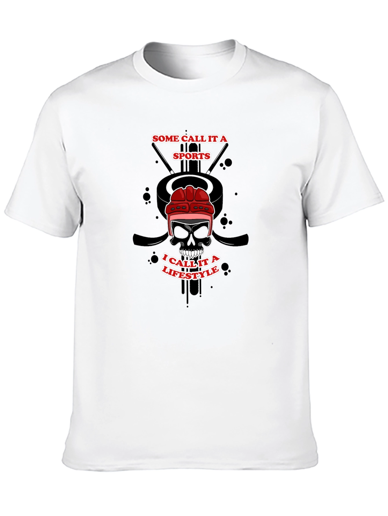 Hockey Lifestyle Graphic T-Shirt