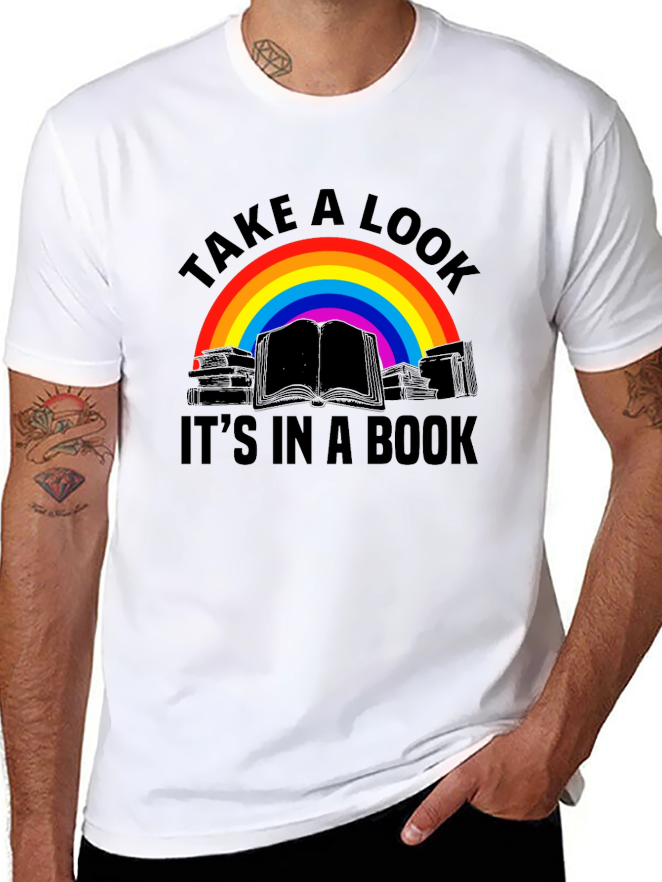 Take A Look Its In A Book T-Shirt