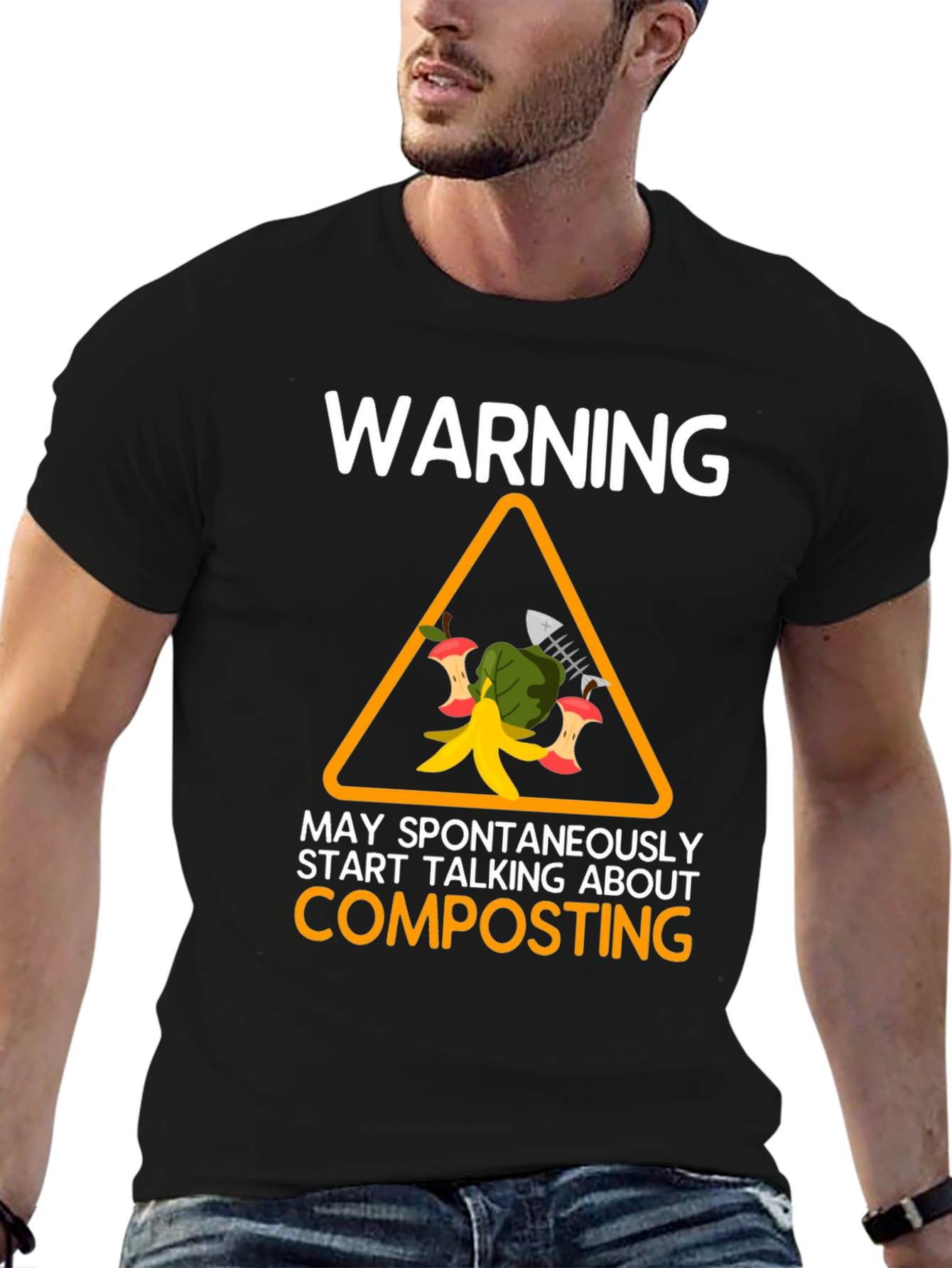 Warning: May Spontaneously Start Talking About Composting T-Shirt