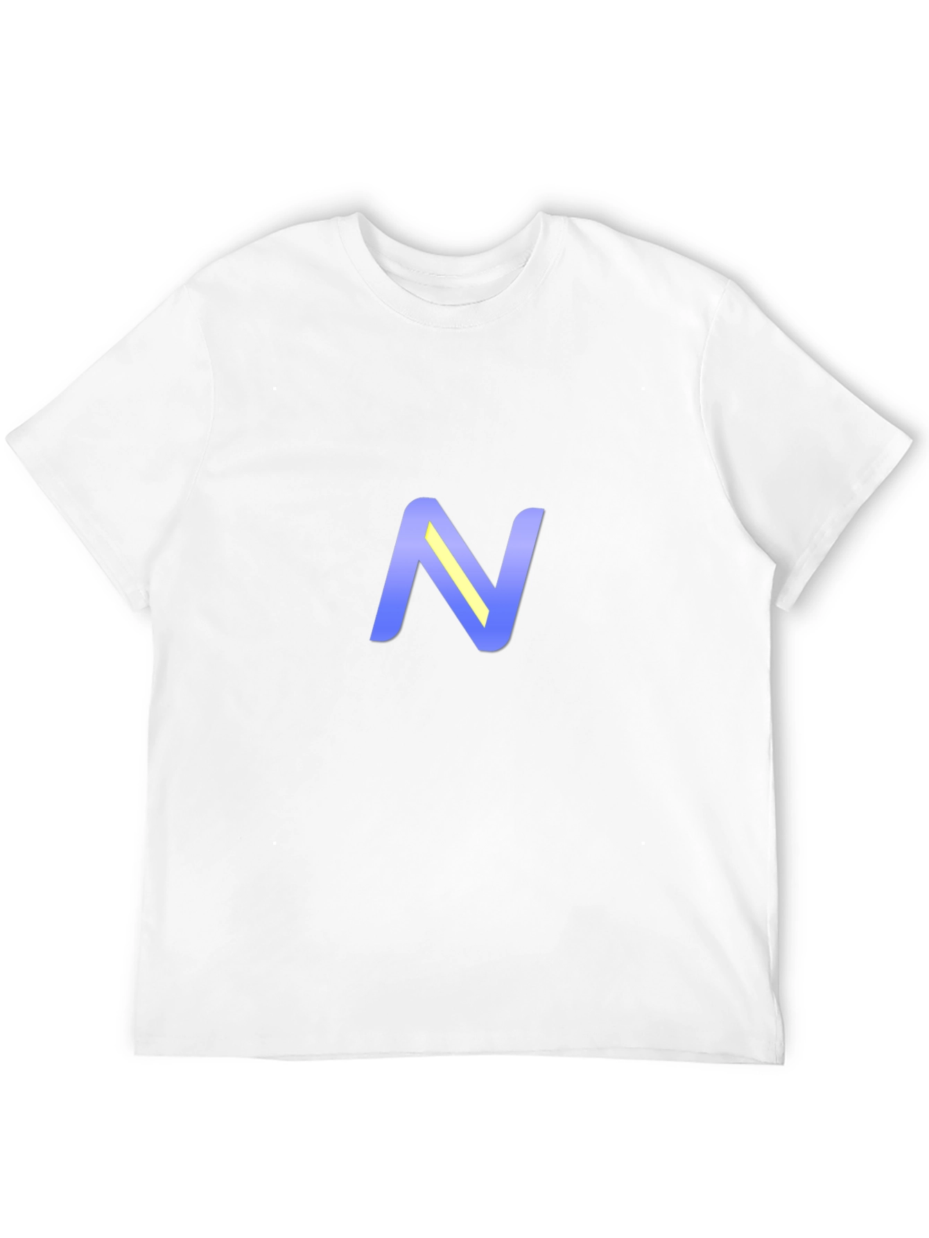 Black Tee with N Logo - Casual Comfort