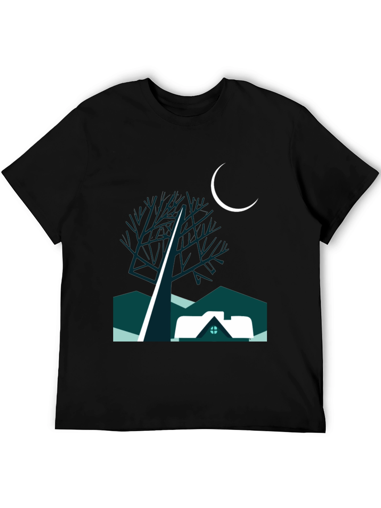 Night Scene Graphic Tee