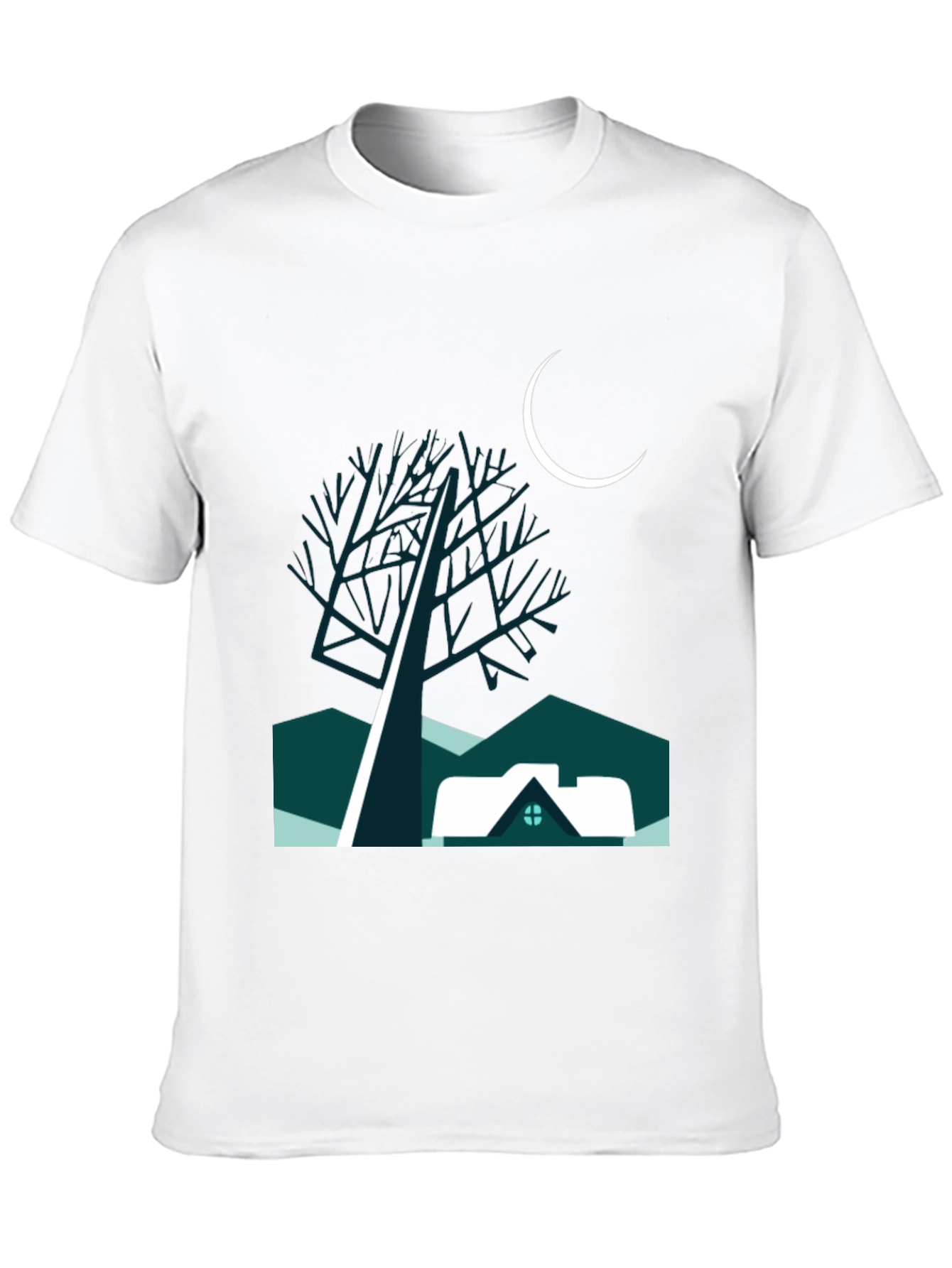 Night Scene Graphic Tee